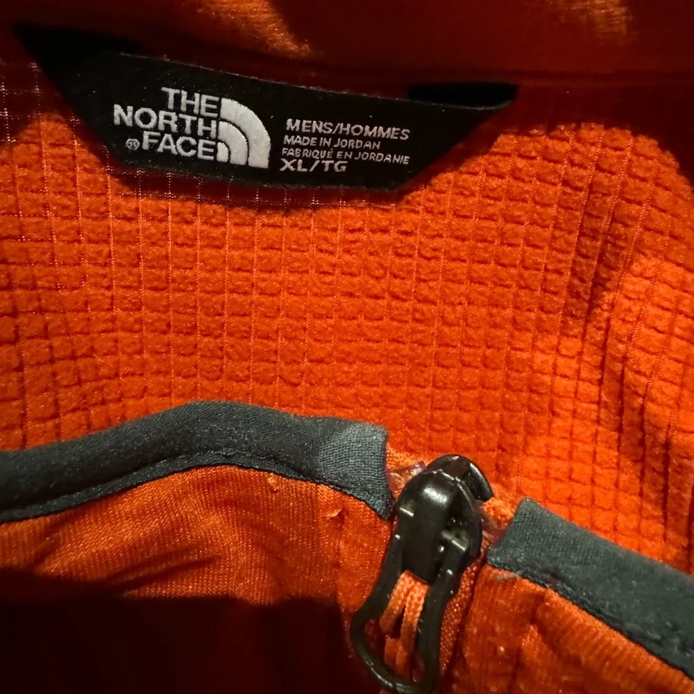 NWT The North Face Orange/Grey‎ Active Fit Borod Full Zip Jacket